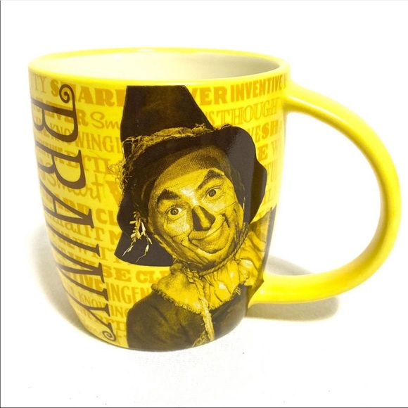 Hallmark Other - Scarecrow Wizard of Oz Brainy Yellow Mug